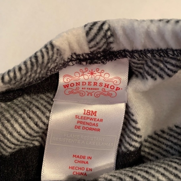 Fleece Checkered pants - Picture 2 of 3